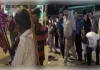 घंटाघर में गुब्बारे में हवा भरने वाला सिलेंडर फटा, दो लोग घायल