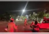 इम्फाल में रिम्स अस्पताल के बाहर विरोध प्रदर्शन, सुरक्षा बलों ने छोड़े आंसू गैस गोले