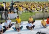 उप मुख्यमंत्री ब्रजेश पाठक ने किया योगाभ्यास, कहा नियमित करें योग रहें निरोग