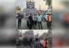 उतरौला में बड़ी ताजिया का जुलूस पूरी अकीदत के साथ निकाला गया