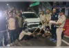 कुल्लू में STF की बड़ी कार्रवाई, कार से 1.055 किलो चरस बरामद, चार युवक गिरफ्तार