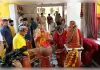 योगी ने मां बगलामुखी के दर्शन कर की पूजा अर्चना, महादेव का किया जलाभिषेक 