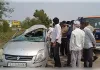 उरई-जालौन मार्ग पर दर्दनाक हादसा, टायर फटते ही पलटी कार, चालक की मौत