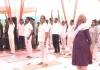 ब्रह्मपुत्र तट पर योग की गूंज, मुख्यमंत्री हिमंत और निर्मला सीतारमण ने किया योगाभ्यास
