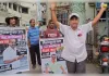 नगरपालिका के चर्चित पार्षद के खिलाफ फूटा जनाक्रोश, लोगों ने किया प्रदर्शन