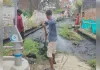 दो साल के बाद जलभराव की समस्या पर चला विशेष सफाई अभियान