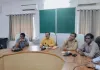 पर्यावरण संरक्षण को लेकर स्वास्थ्य विभाग के अधिकारियों व कर्मचारियों ने ली शपथ।