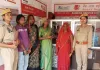 महिला सुरक्षा, के उद्देश्य से पुलिस द्वारा चलाया गया जागरूकता अभियान ।