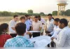 आवास आयुक्त ने वृंदावन एवं अवध विहार योजनाओं का किया औचक निरीक्षण