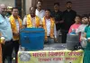 श्री पुरुषोत्तम मास के अंतिम दिवस के दिन ठंडाई प्रसादी का  वितरण समापन हुआ