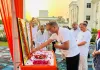 डीएम धर्मेन्द्र प्रताप सिंह ने किया योग सप्ताह का शुभारंभ: डीएम, सीडीओ व नगर आयुक्त ने माल्यार्पण कर पुष्प अर्पित किए 
