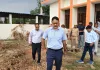 डीएम द्वारा निर्माणाधीन विद्युत उपकेन्द्र बढ्या ठाठर का किया गया स्थलीय निरीक्षण।