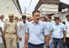 डीएम द्वारा परसा माफी स्थित शिव मंदिर के पर्यटन विकास कार्यों का किया गया निरीक्षण