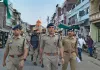 मुहर्रम पर्व को सकुशल संपन्न कराने के लिए पुलिस अधीक्षक ने पैदल गश्त कर सुरक्षा व्यवस्था का लिया जाएगा