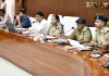 12 फीट से कम रहेगी ताजिए की ऊंचाई, अस्त्र-शस्त्र प्रदर्शन पर प्रतिबन्द, अफवाह फैलाने वालों पर होगी कार्यवाही।