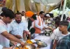 हनुमान मंदिर में विधायक शशांक वर्मा ने कराया भव्य भंडारा