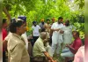 बदहाल विद्युत समस्या को ले कर किसानों का प्रदर्शन