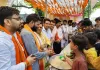 भाजपा निघासन के कार्यकर्ताओं द्वारा ज्येष्ठ माह के अंतिम शनिवार पर में विशाल भंडारे का आयोजन।