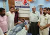 विश्व रक्तदाता दिवस पर लक्ष्मी हॉस्पिटल में विशाल रक्तदान शिविर का आयोजन