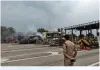 कोखराज टोल प्लाजा पर एलपीजी टैंकर में लगी आग, 5 घायल जिला अस्पताल में भर्ती