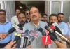  प्रदर्शन के दौरान बीजेपी सांसद हर्ष महाजन की बिगड़ी तबीयत