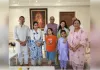 राजनाथ ने अपर्णा को बंधाया ढांढस, बेटी को दुलारा, प्रतीक यादव के निधन पर जताया शोक