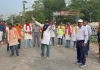 दिलकुशा फाटक पर हुआ नुक्कड़ नाटक