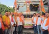 भंडारे की सामग्री लेकर शिव भक्तों की टोली बालटाल रवाना 