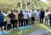 लखनऊ ऑर्थोपेडिक सोसाइटी ने किया योग सेशन ऑर्गनाइज