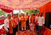 केजीएमयू के आर.ए.एल.सी. परिसर में भंडारे का आयोजन 