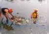 गोमती की सफाई के लिए जुटी आंदोलन सेना, नदी से निकाला 15 कुंतल कचरा