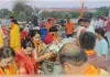 1090 चौराहे पर भण्डारे का आयोजन, मातृशक्ति ने संभाली पूरी व्यवस्था 