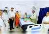 पूर्वोत्तर रेलवे ने बादशाहनगर चिकित्सालय में नवजात शिशुओं को किट वितरित