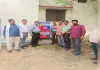 जलालपुर ब्लॉक परिसर में यूनियन बैंक ने लगाया वाटर कूलर, लोगों को मिलेगी शुद्ध पेयजल सुविधा