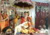 शंकराचार्य अविमुक्तेश्वरानंद ने हनुमानगढ़ी में किया दर्शन