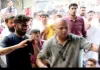  सीजेपी प्रमुख अभिजीत दीपके पर एक महिला ने फेंकी स्याही