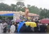 नीट पेपर लीक पर रायपुर में प्रदर्शन, केंद्रीय शिक्षा मंत्री के इस्तीफे की उठी मांग