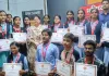 मेधावी विद्यार्थियों को उनके उत्कृष्ट परीक्षा परिणाम के लिए किया गया सम्मानित 