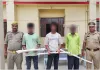 पड़ोसी की पीट-पीटकर हत्या, तीन आरोपी गिरफ्तार, वारदात में इस्तेमाल तीन डंडे बरामद