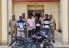 राहगीरों को लूटने वाला गैंग गिरफ्तार, गोसाईंगंज पुलिस ने चार शातिर बदमाश दबोचे