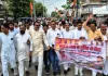 कांग्रेस ने सद्बुद्धि पद यात्रा निकालकर किया श्रीराम मंदिर चढ़ावा प्रकरण के निष्पक्ष जांच की मांग