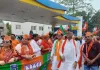 क्षेत्रीय विधायक ने किया पार्टी अध्यक्ष का जोरदार स्वागत, जय-विजय के लगाए नारे