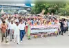 गुरुग्राम: सरकार पर वादाखिलाफी का आरोप, सफाई कर्मचारियों का प्रदर्शन