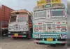 10 हजार ट्रकों के थमे पहिए , वीएलटीडी और ई-चालान के विरोध में ट्रांसपोर्टरों की अनिश्चितकालीन हड़ताल