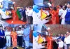 स्वास्थ्य सेवा को दिया बड़ा उपहार, स्वामी चिदानन्द ने फ्री पेशेंट बस सेवा को दिखाई हरी झंडी