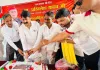 पूर्व मंत्री आबिद रजा ने सपा मुखिया अखिलेश यादव का जन्मदिन मनाया 