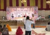 निघासन में शंकराचार्य अविमुक्तेश्वरानंद सरस्वती का आगमन, गाय को ‘राष्ट्र माता’ घोषित करने की उठाई मांग