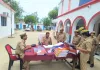 क्षेत्राधिकारी धनघटा द्वारा थाना महुली का किया गया त्रैमासिक निरीक्षण
