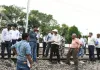 गोण्डा जं0-गोण्डा कचहरी के मध्य तीसरी नई विद्युतकर्षण लाइन का सीआरएस निरीक्षण