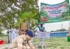 रिजर्व पुलिस लाइन्स में एसपी सत्यनारायण ने किया पौधरोपण, बोले— वृक्षारोपण से ही सुरक्षित होगा आने वाली पीढ़ियों का